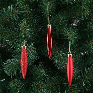 Produktbild für Weihnachtskugeln Deuba 103312, rot