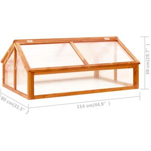 Produktbild für Gewächshaus vidaXL 316415, 0,9 m² Fläche