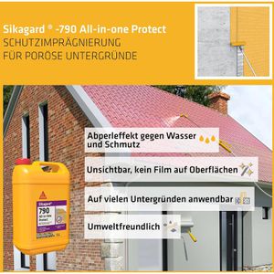 Produktbild für Steinimprägnierung Sika Sikagard 790 ca. 30m²