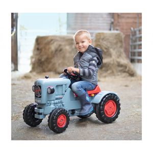 Produktbild für Trettraktor BIG Eicher Diesel ED 16, grau