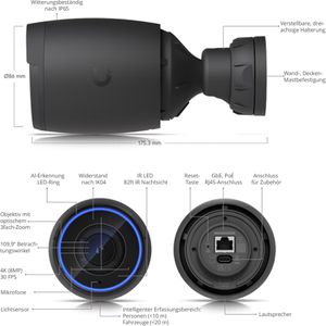 Produktbild für Überwachungskamera UbiQuiti AI Pro UniFi, außen