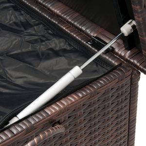 Produktbild für Gartenbox CASARIA 103761, aus Polyrattan