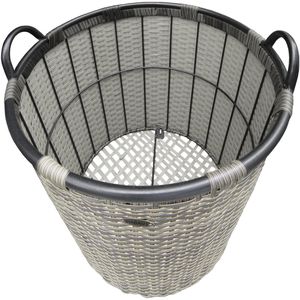 Produktbild für Kaminholzkorb Habau Feuerholzkorb 2725, grau