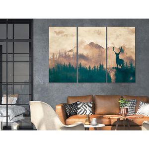 Produktbild für Wandbild Artgeist Stolzer Hirsch