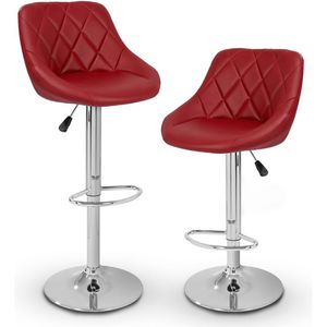 Barhocker Tresko BH-006, drehbar mit Lehne