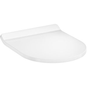 WC-Sitz hansgrohe EluPura S 60200450, D-Form, aus Duroplast