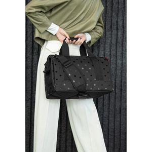 Produktbild für Reisetasche Reisenthel Allrounder M, glossy dots black, 40 cm