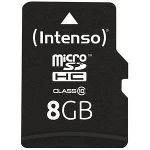 Micro-SD-Karte Intenso 3413460, 8 GB