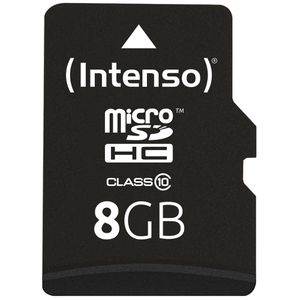 Micro-SD-Karte Intenso 3413460, 8GB