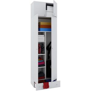 Mehrzweckschrank VCM Vandol 912277, weiß