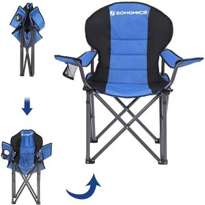 Produktbild für Campingstuhl Songmics GCB06BU, blau, bis 250 kg