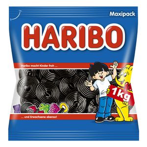 Haribo Lakritz Lakritzschnecken, 1kg