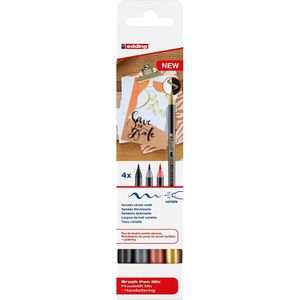 Produktbild für Brush-Pen Edding 1340, 4er-Set
