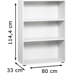 Produktbild für Aktenregal Hammerbacher Basic 4500, Holz