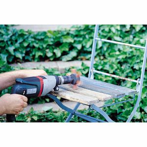 Produktbild für Drahtbürste Wolfcraft 1512000 gewellt Fächerbürste