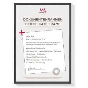 Bilderrahmen walther-design New Lifestyle KV130B, A4