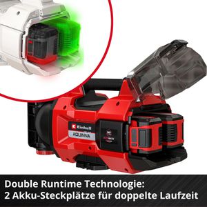 Produktbild für Gartenpumpe Einhell AQUINNA 18/30 F LED, Akku