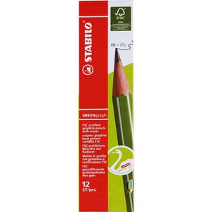 Produktbild für Bleistift Stabilo GREENgraph 6004