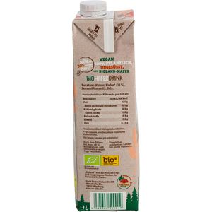 Produktbild für Haferdrink Velike aus deutschem Hafer, Natur, BIO