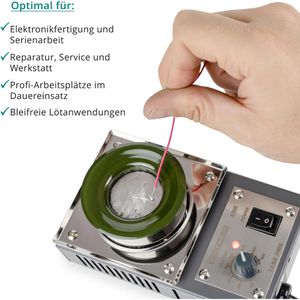 Produktbild für Lötbad QUICK 202414, QU100-4C, für Lötzinn, titanbeschichtet