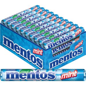 Kaubonbons Mentos Mint Dragees, 40 Rollen