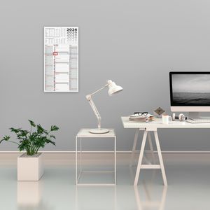 Produktbild für 3-Monatskalender Brunnen 1070280006, mit Ferienübersicht