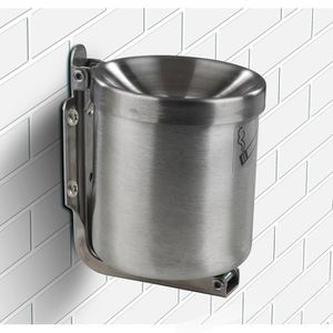 Produktbild für Aschenbecher TKG Rondo Junior, silber, für Outdoor