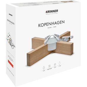 Produktbild für Weihnachtsbaumständer Krinner 95021, Kopenhagen weiß