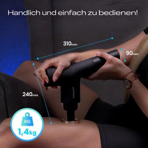 Produktbild für Massagepistole Extralink Gymgun Fit 2.0 Pro