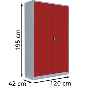 Produktbild für Aktenschrank Lüllmann 530374, aus Metall