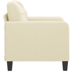 Produktbild für Loungesessel vidaXL 359108, creme