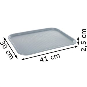 Produktbild für Serviertablett APS Fast Food-Tablett eckig 41x31cm