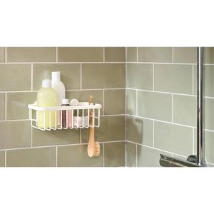 Produktbild für Duschablage Tesa Moon White 40577, weiß