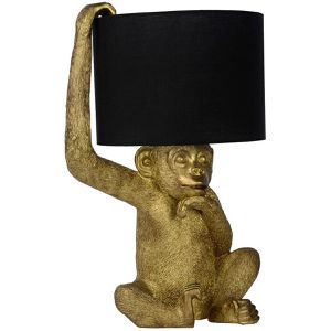 Produktbild für Tischlampe Lucide Extravaganza, gold mit E14-Fassung