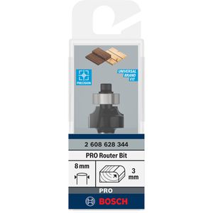 Produktbild für Fräser Bosch PRO Abrundfräser, 8 mm