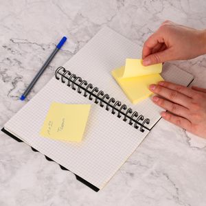 Produktbild für Haftnotizen Böttcher-AG gelb