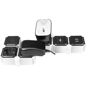 Produktbild für Steckdosenleiste LogiLink LPS276U, mit 1,5m Kabel