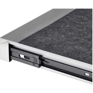 Produktbild für Unterbau-Schublade SO-TECH CAVO, weiß, aus Metall