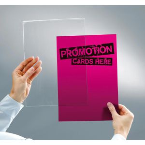 Produktbild für Spendenbox Sigel VA 150, Acryl, transparent