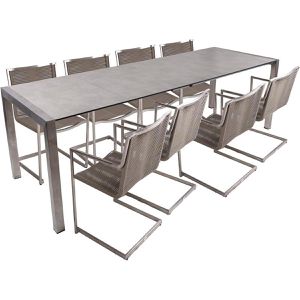 Produktbild für Gartentisch Garden-Pleasure SIENNA, Edelstahl