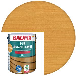 Holzlasur Baufix PUR-Langzeitlasur, 5,0l