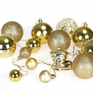 Produktbild für Weihnachtskugeln Deuba 107508, gold