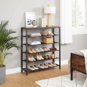 Produktbild für Schuhregal Vasagle LBS016B01, aus Metall