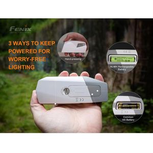 Produktbild für Taschenlampe Fenix E-Star Dynamo, LED, aufladbar