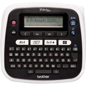 Beschriftungsgerät Brother P-touch D200BW, PTD200BWZG1