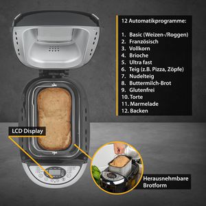Produktbild für Brotbackautomat TZS-First-Austria FA-5152-3-BA
