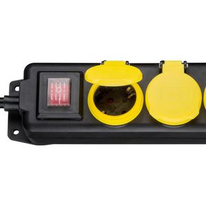 Produktbild für Steckdosenleiste Goobay 45193, mit 3m Kabel