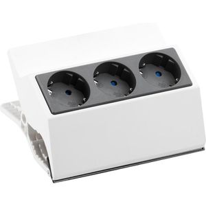 Tischsteckdose Bachmann Peggy, mit 3m Kabel