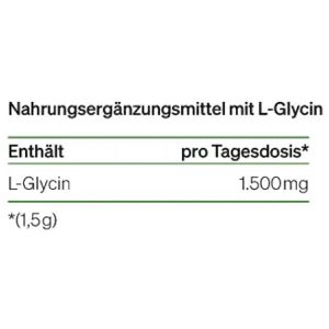 Produktbild für Aminosäuren natural-elements L-Glycin, Getränkepulver