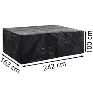 Produktbild für Gartenmöbel-Abdeckung vidaXL 45122, schwarz